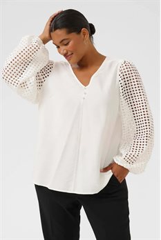 KCtulla Blouse Chalk