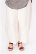 Pantalon Bouffant Écru