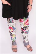 Cropped Floral Pant