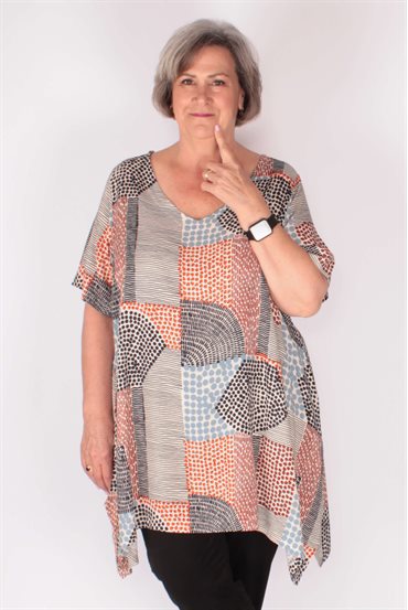 Royal Mosaic Print Tunic 