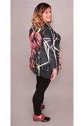 Chiffon Contrast Tunic