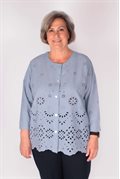 Chemisier / Blouse Bleu Kleo 