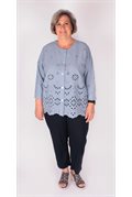 Chemisier / Blouse Bleu Kleo 