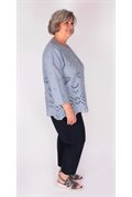 Chemisier / Blouse Bleu Kleo 